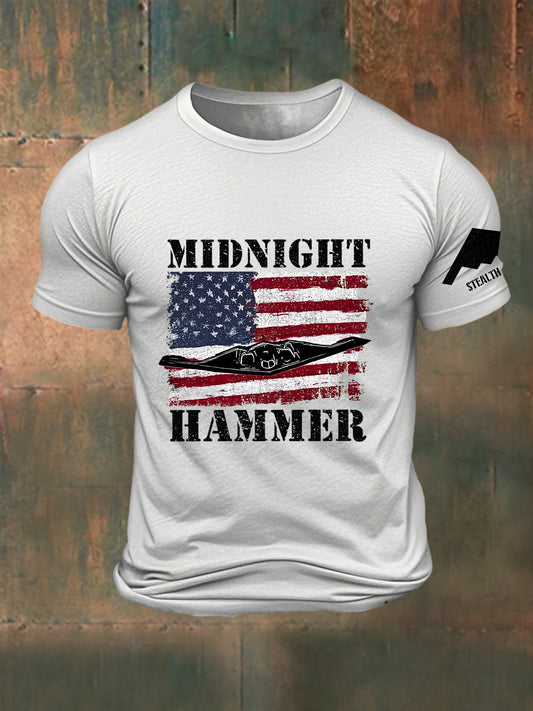 Men's Midnight Hammer Spirit Printed T-shirt