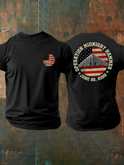 Men's Midnight Hammer B-2 Spirit Printed T-shirt