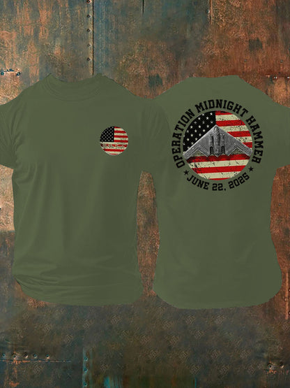 Men's Midnight Hammer B-2 Spirit Printed T-shirt