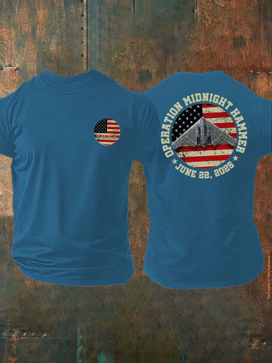Men's Midnight Hammer B-2 Spirit Printed T-shirt