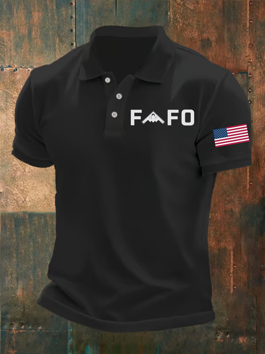 Men's Midnight Hammer B2 FAFO Printed Shirt