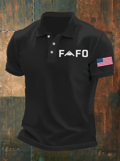 Men's Midnight Hammer B2 FAFO Printed Shirt