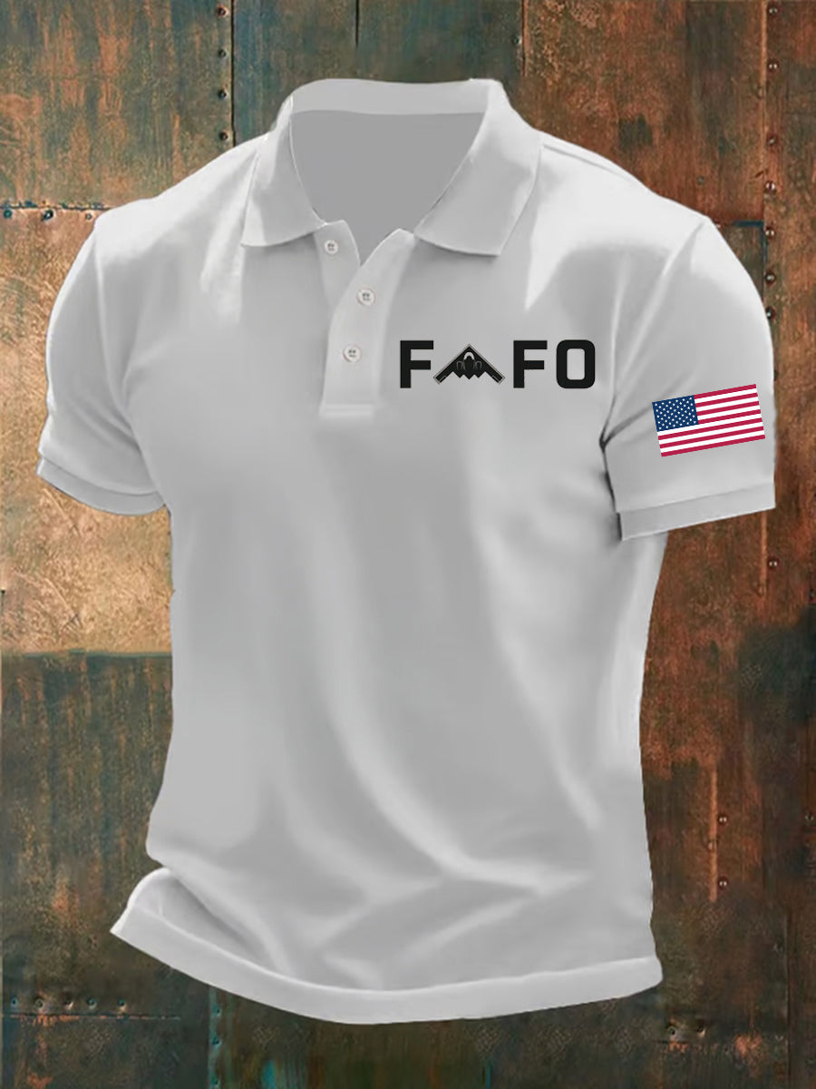 Men's Midnight Hammer B2 FAFO Printed Shirt