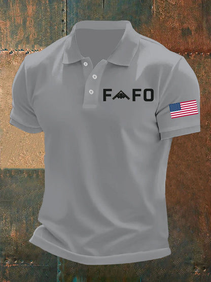 Men's Midnight Hammer B2 FAFO Printed Shirt