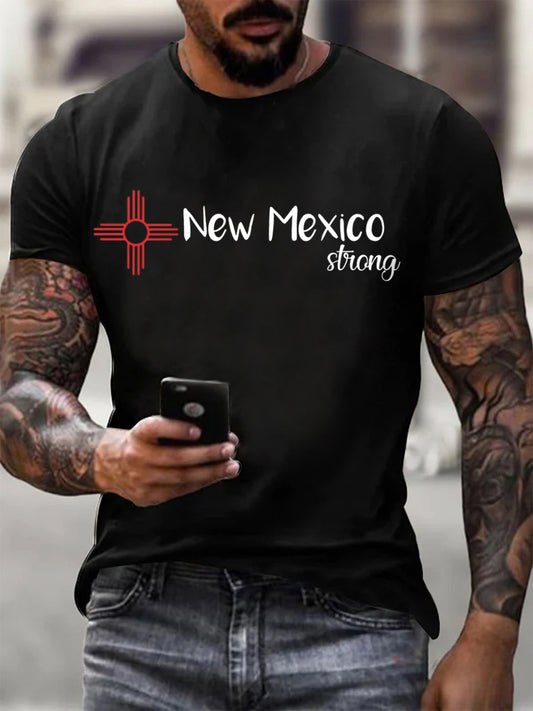 Men's New Mexico Ruidoso Strong Short Sleeves T-shirt