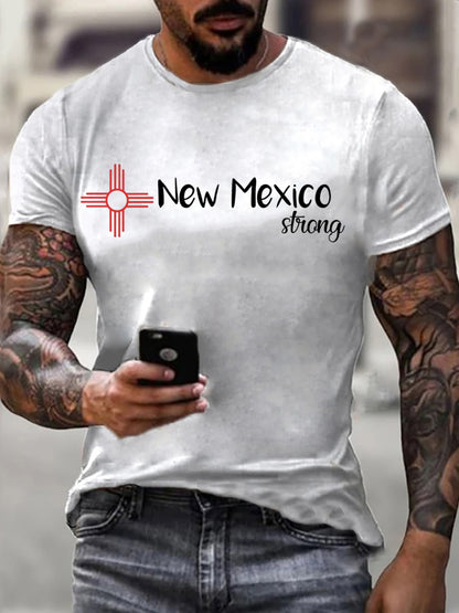 Men's New Mexico Ruidoso Strong Short Sleeves T-shirt