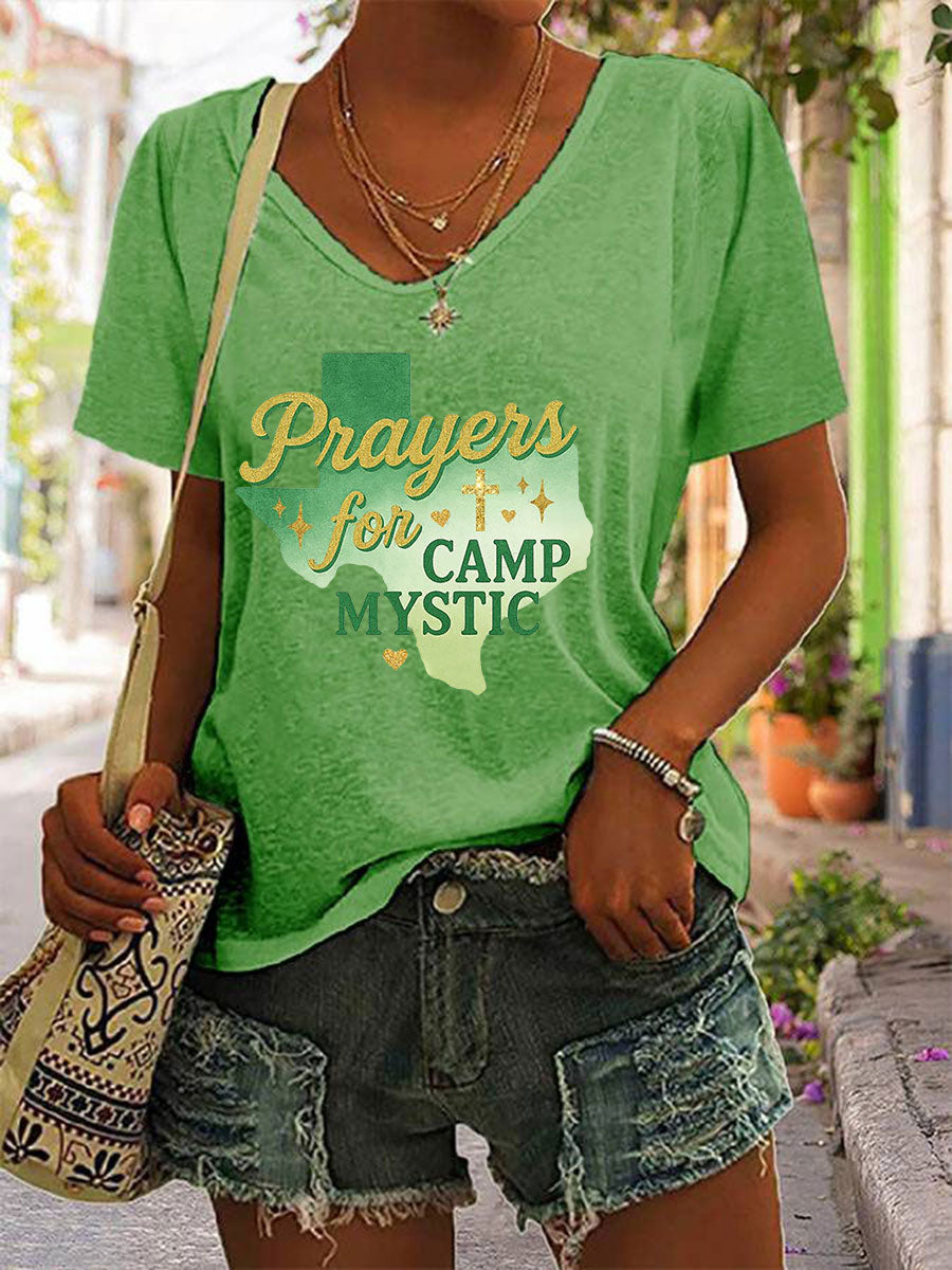 Women's Camp Mystic Print T-Shirt