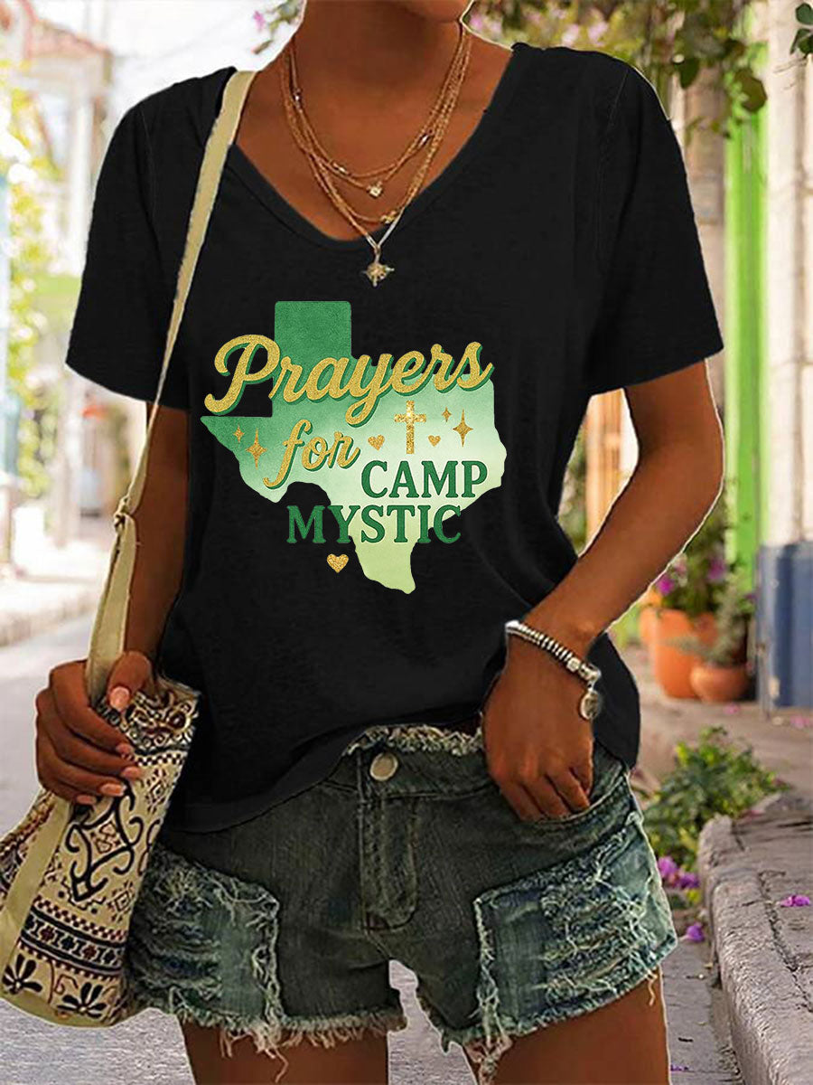 Women's Camp Mystic Print T-Shirt