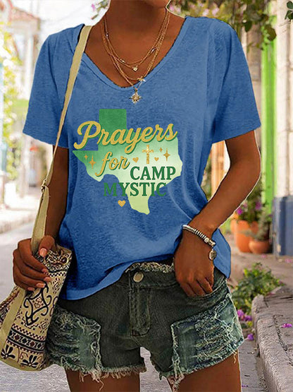 Women's Camp Mystic Print T-Shirt