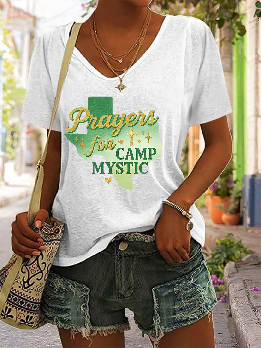 Women's Camp Mystic Print T-Shirt