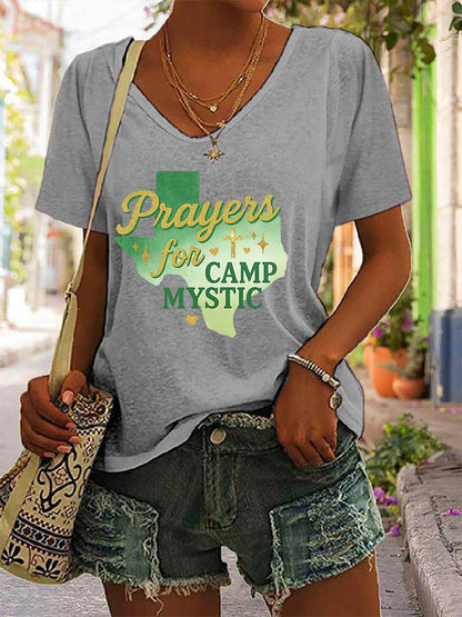 Women's Camp Mystic Print T-Shirt