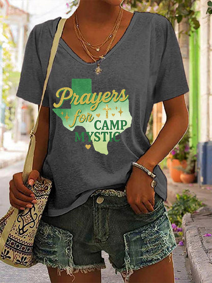 Women's Camp Mystic Print T-Shirt