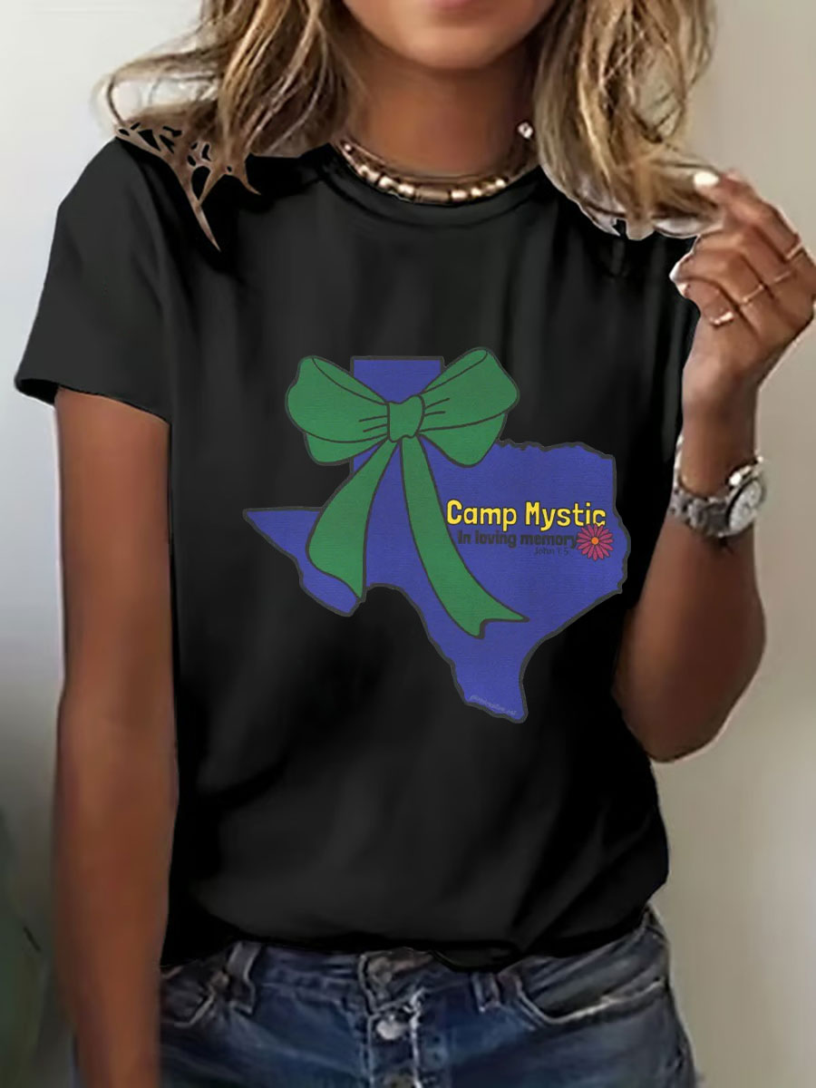 Women's Camp Mystic Print T-Shirt