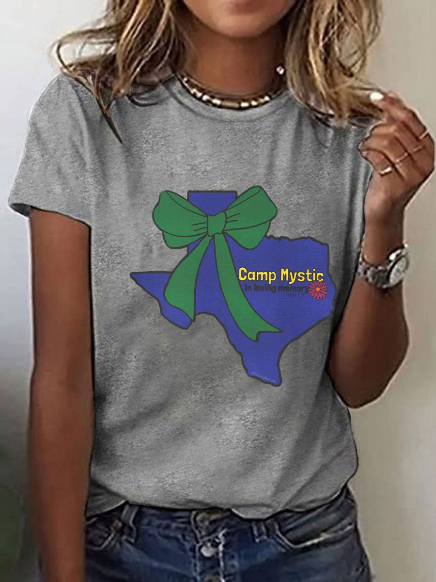 Women's Camp Mystic Print T-Shirt