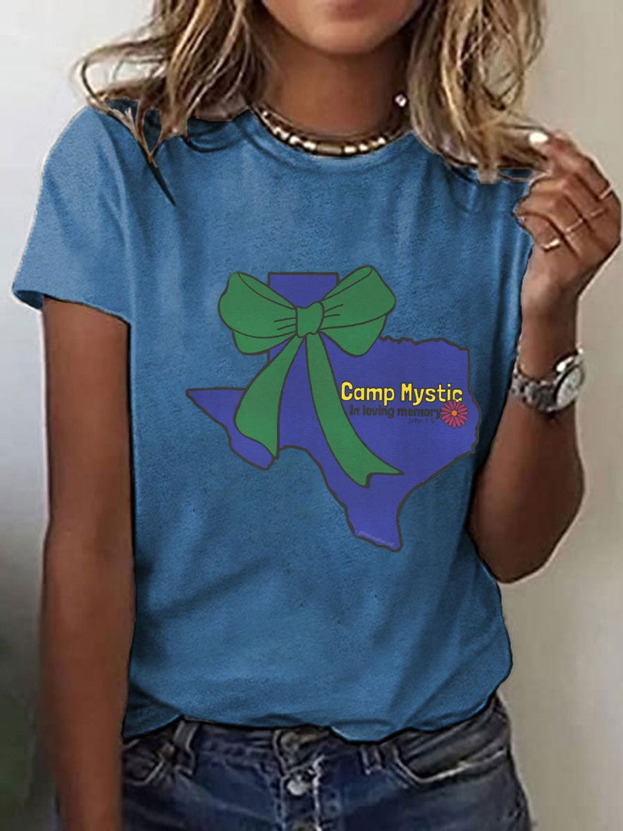 Women's Camp Mystic Print T-Shirt
