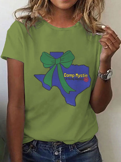 Women's Camp Mystic Print T-Shirt