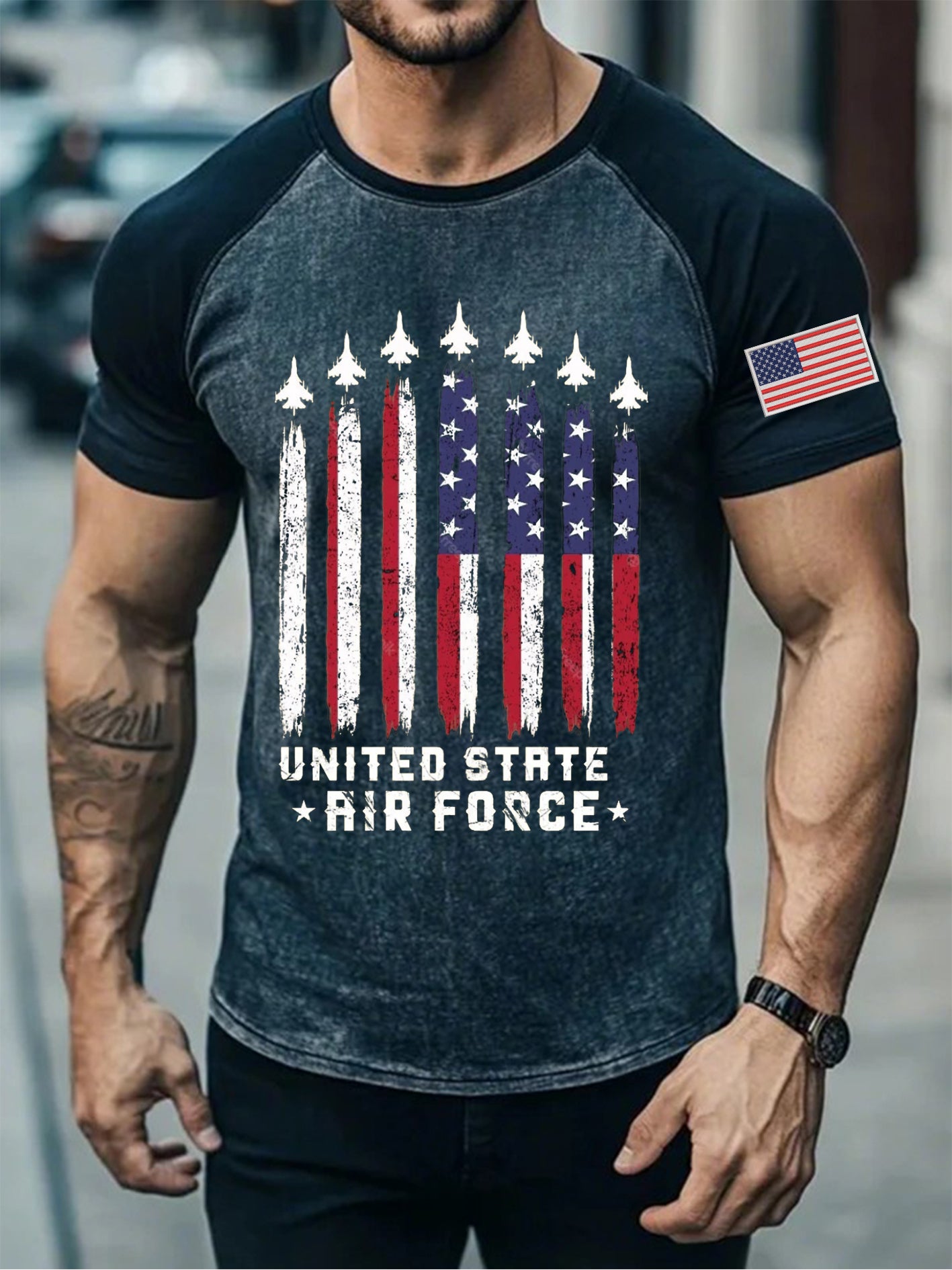 Men's Midnight Hammer Spirit Printed T-shirt