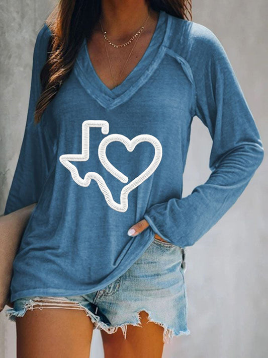 Women's Texas Long Sleeve T-shirt