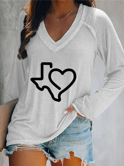 Women's Texas Long Sleeve T-shirt