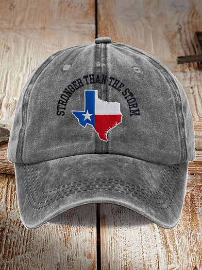 Unisex Pray For Texas Flooding Printed Hat
