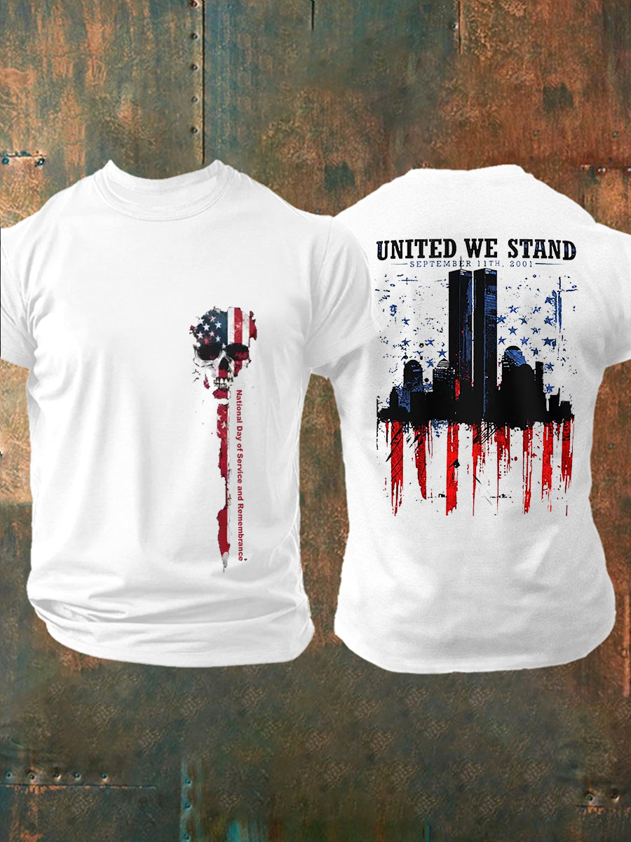 Men's Patriot Day Never Forget 9-11 T-Shirt