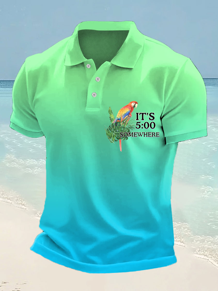 Men's Jimmy Buffett Day short sleeve shirt