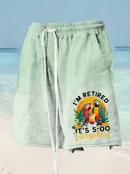 Men's Jimmy Buffett Day Printed Shorts