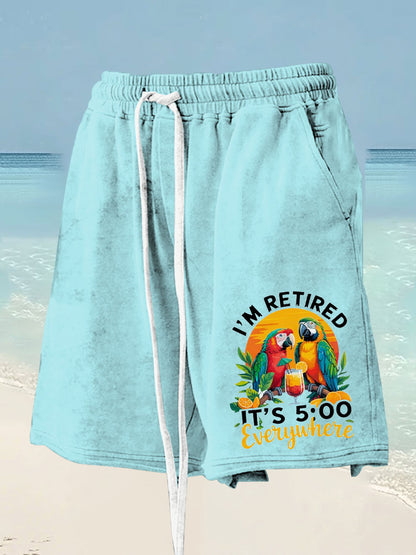 Men's Jimmy Buffett Day Printed Shorts