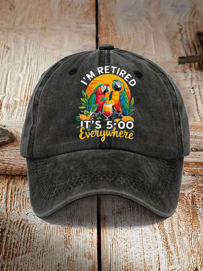 Unisex Jimmy Buffett Day Design Print Hat