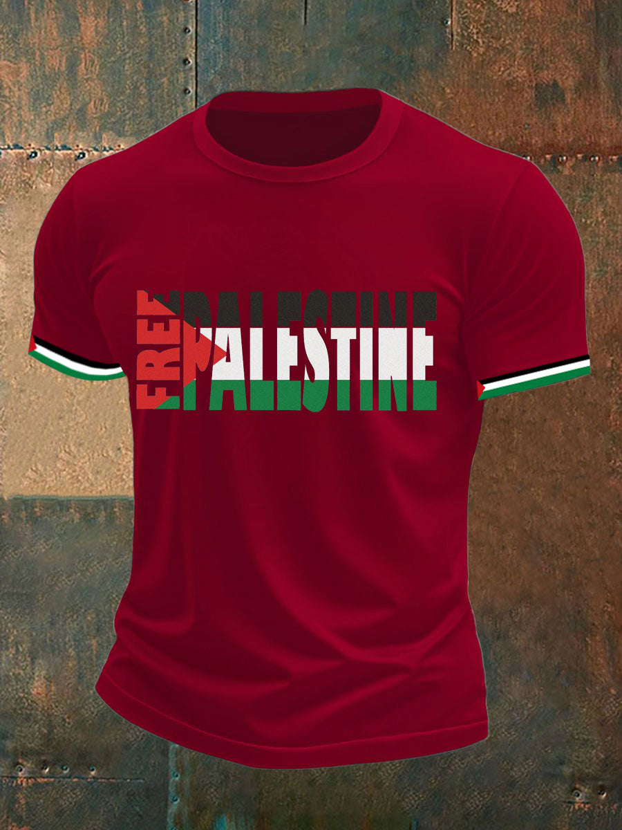 Men's Gaza short sleeves t-shirt