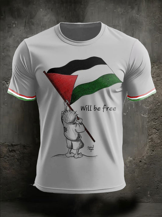 Men's Gaza short sleeves t-shirt