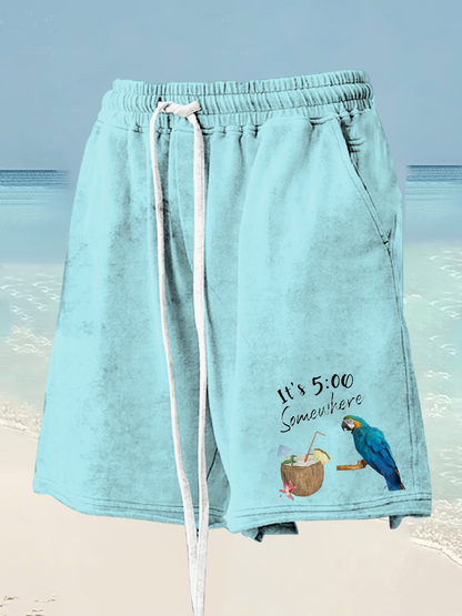 Men's Jimmy Buffett Day Printed Shorts