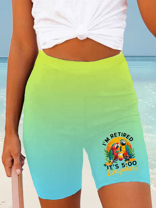 Women's Jimmy Buffett Day Printed Shorts