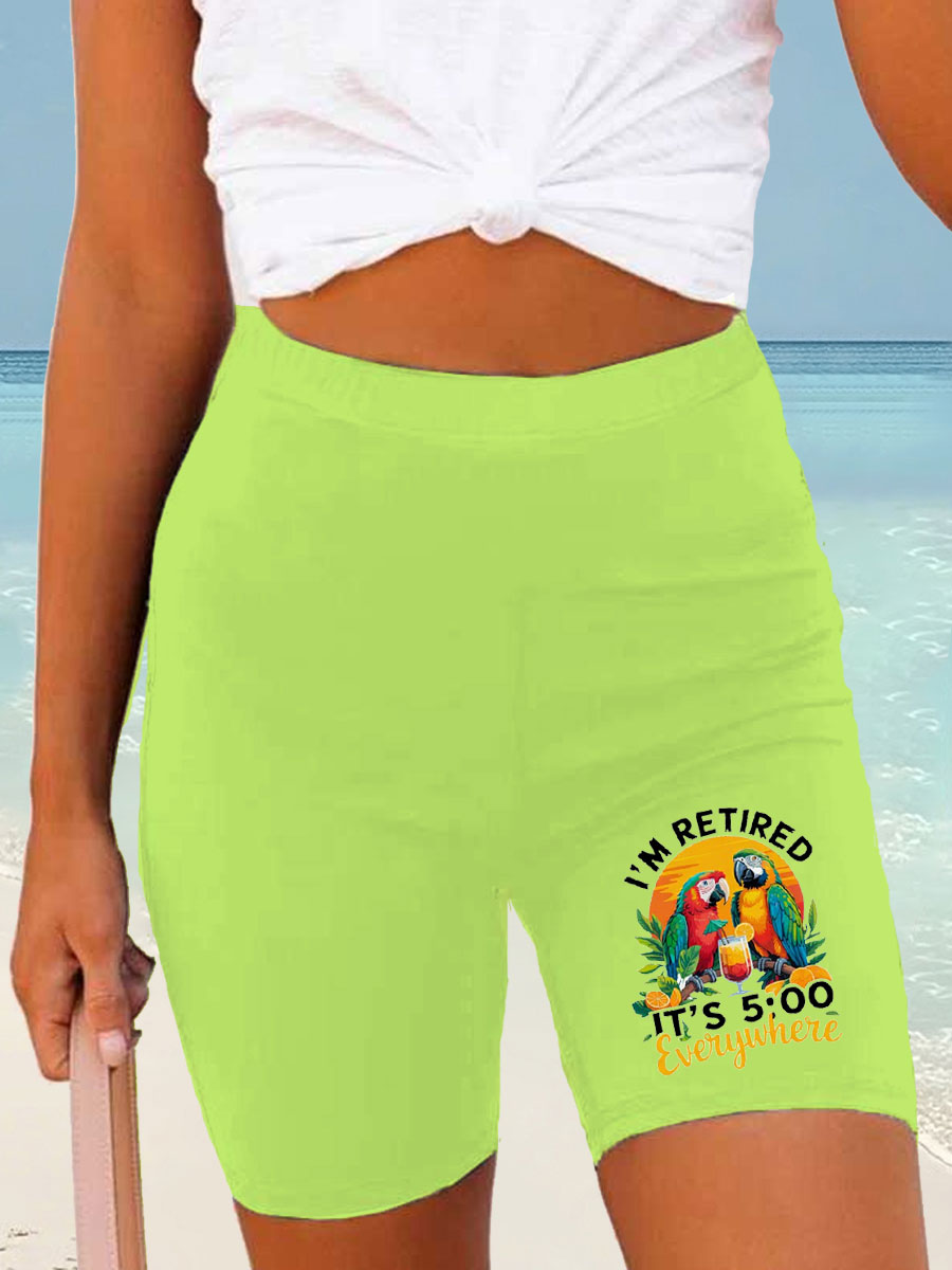 Women's Jimmy Buffett Day Printed Shorts