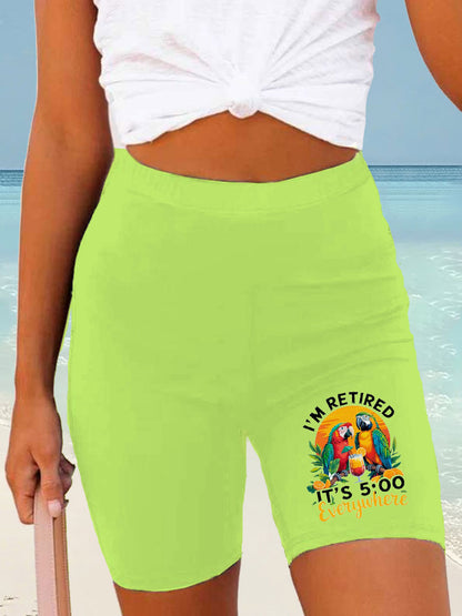 Women's Jimmy Buffett Day Printed Shorts