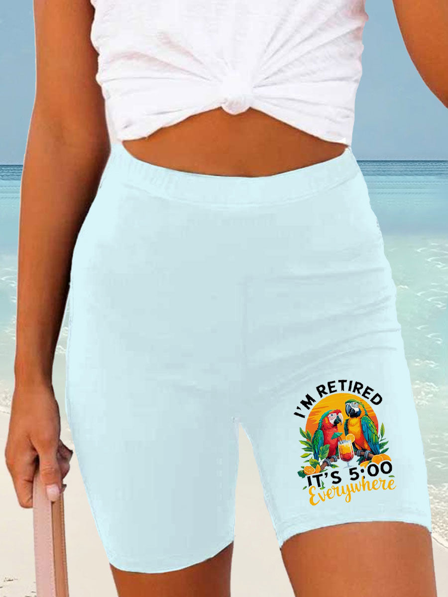 Women's Jimmy Buffett Day Printed Shorts