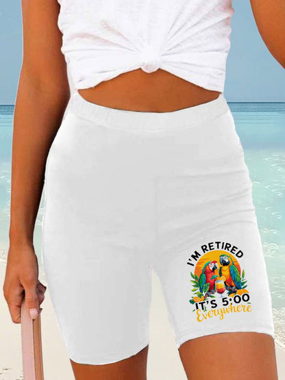 Women's Jimmy Buffett Day Printed Shorts