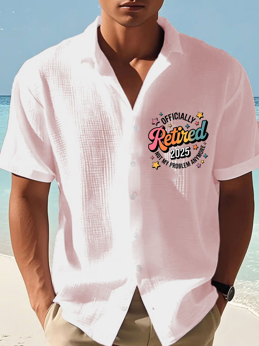 Men's Jimmy Buffett Day Waffle Shirt
