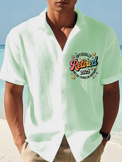 Men's Jimmy Buffett Day Waffle Shirt