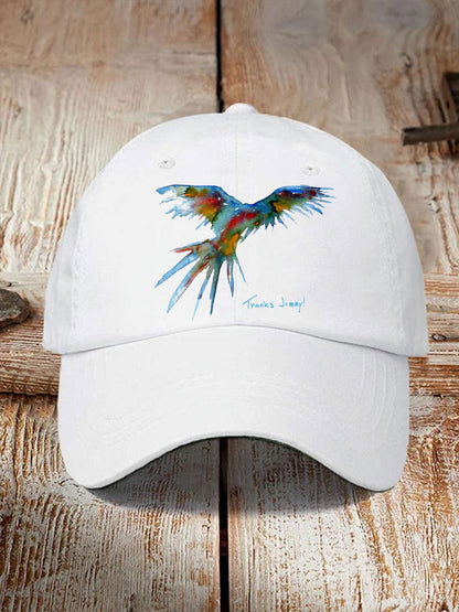 Unisex Thank Jimmy Print Casual Hat