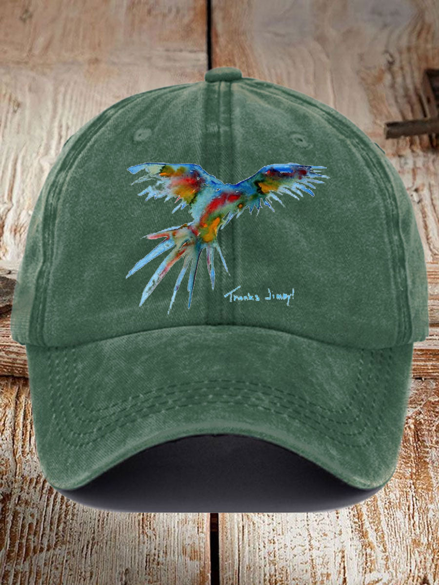 Unisex Thank Jimmy Print Casual Hat