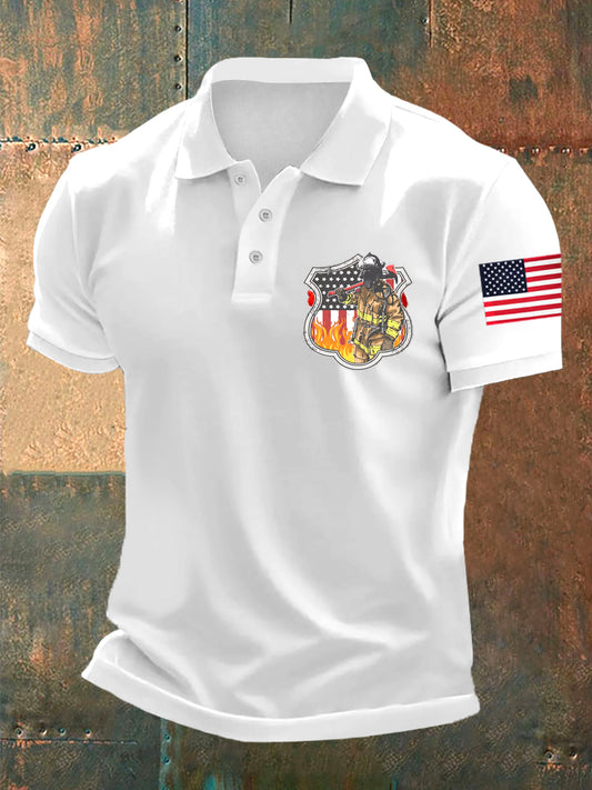 Men's 9/11 Never Forget 343 Search and Rescue Shirt