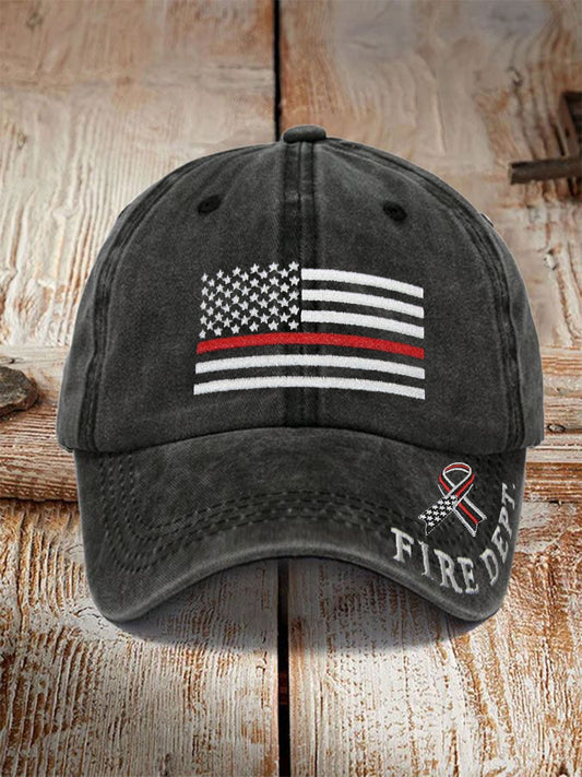 Unisex 9/11 Never Forget 343 Search and Rescue Print Hat