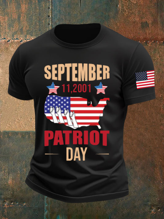 Men's SEPTEMBER 11,2001 PATRIOT DAY Shirt