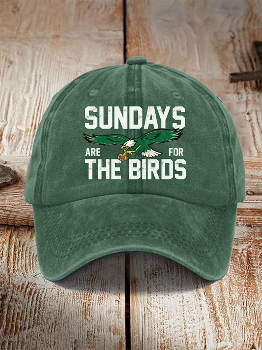 Unisex Sundays Are For The Birds Football Fans Lovers Gameday Hat