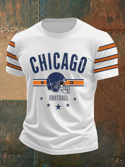 Men's Football Fans Lovers Gameday Casual Tee