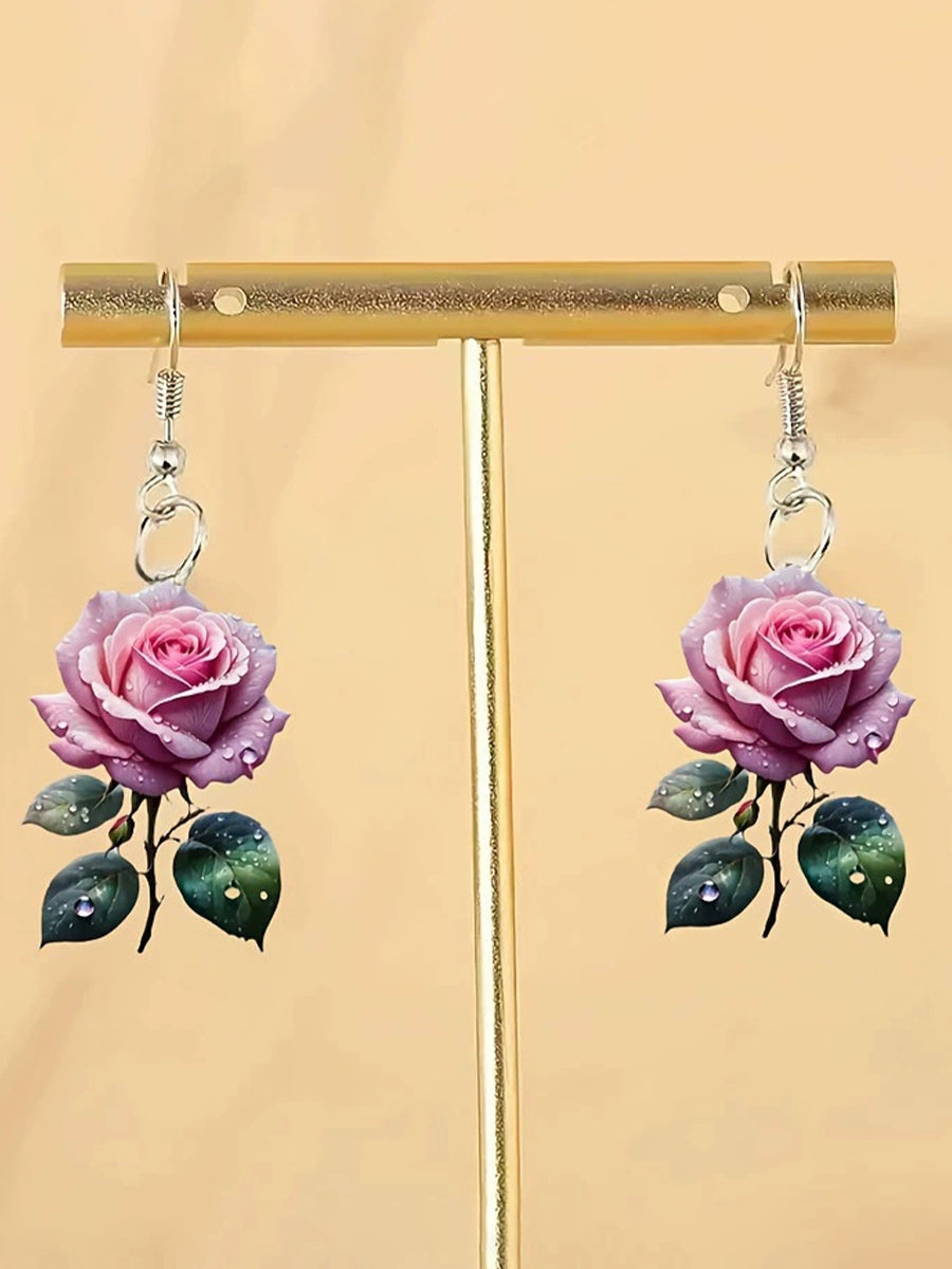 Elegant Floral Earrings