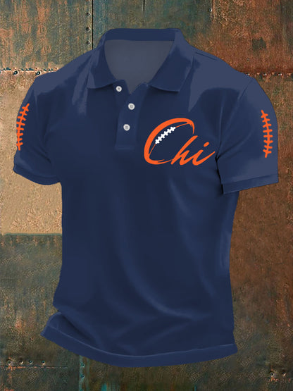 Men's Football Fans Lovers Gameday Casual Top