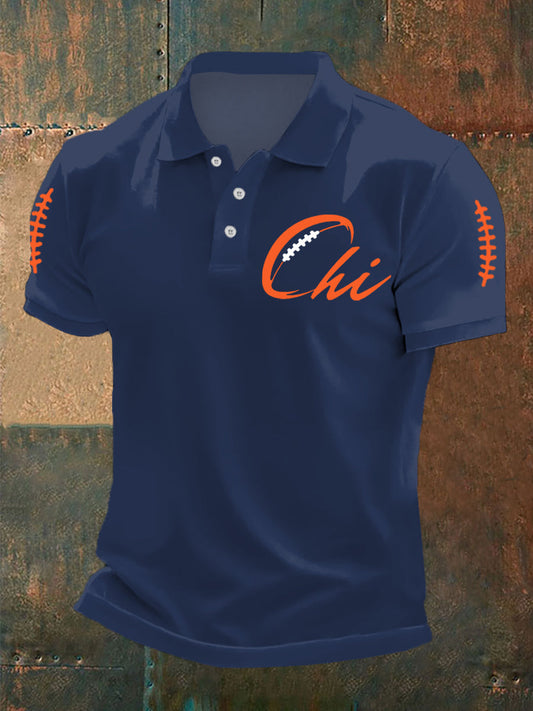 Men's Football Fans Lovers Gameday Casual Top