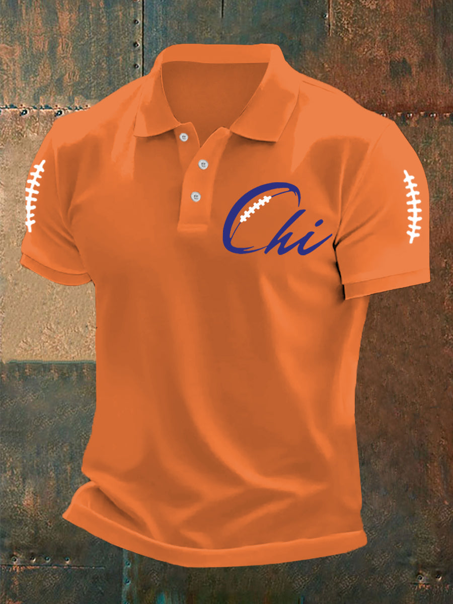 Men's Football Fans Lovers Gameday Casual Top